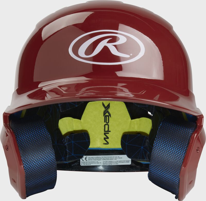 Rawlings Mach Gloss Batting Helmet, Senior & Junior Sizes loading=