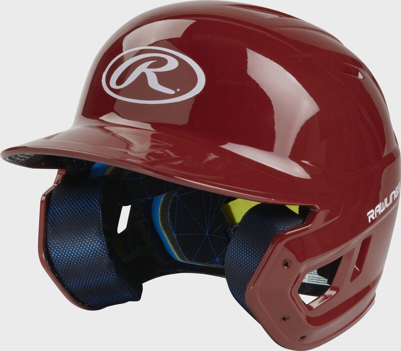 Rawlings Mach Gloss Batting Helmet, Senior & Junior Sizes loading=