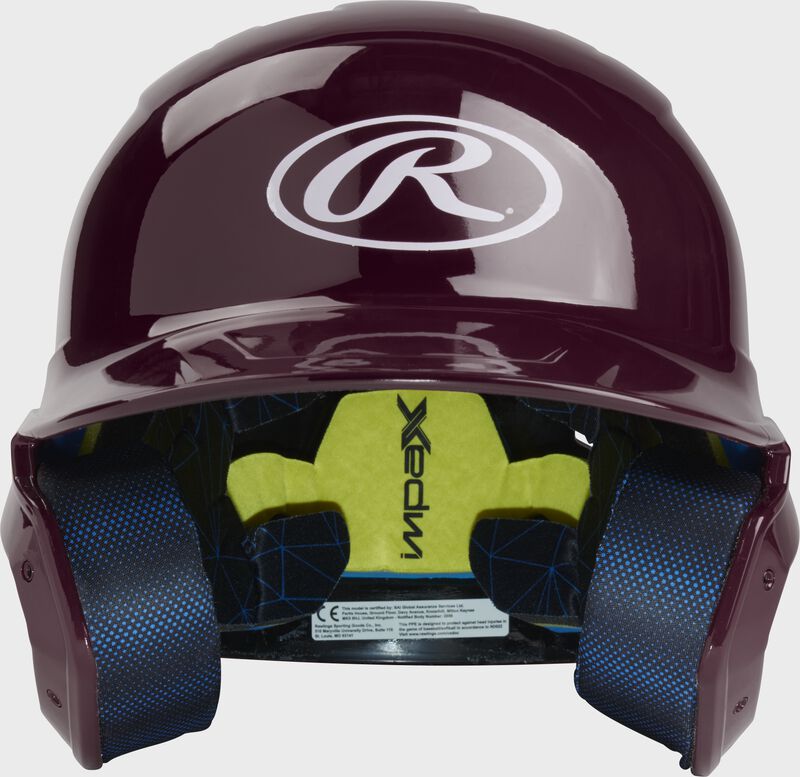 Rawlings Mach Gloss Batting Helmet, Senior & Junior Sizes loading=