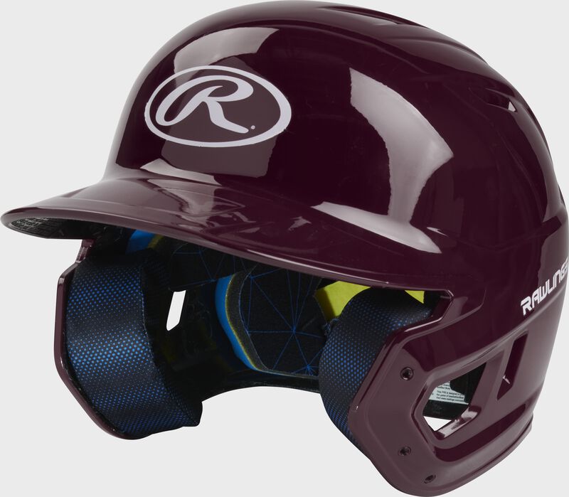Rawlings Mach Gloss Batting Helmet, Senior & Junior Sizes loading=