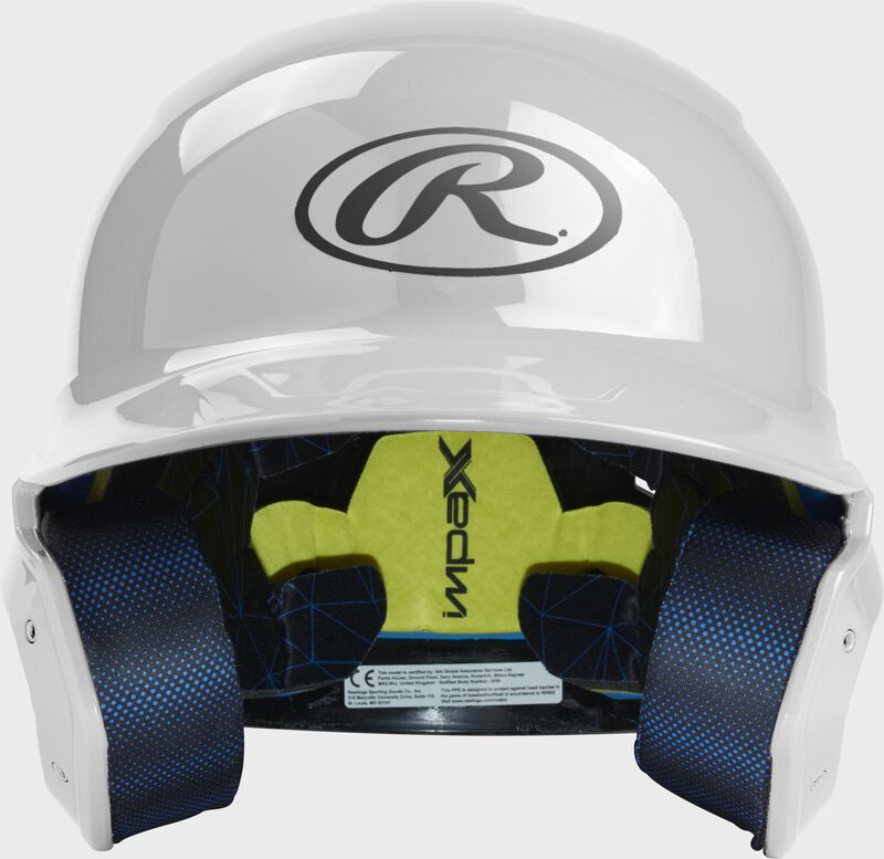 Rawlings Mach Gloss Batting Helmet, Senior & Junior Sizes loading=
