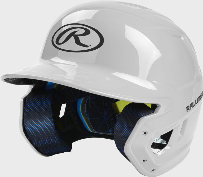 Rawlings Mach Gloss Batting Helmet, Senior & Junior Sizes loading=