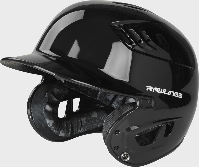 Rawlings Velo Gloss Batting Helmet loading=