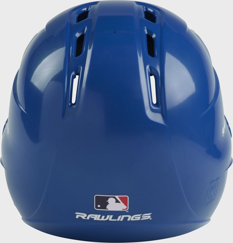 Back view of Royal R16 Reverse Clear Coat Batting Helmet | Junior & Senior - SKU: RSGR6R00 loading=
