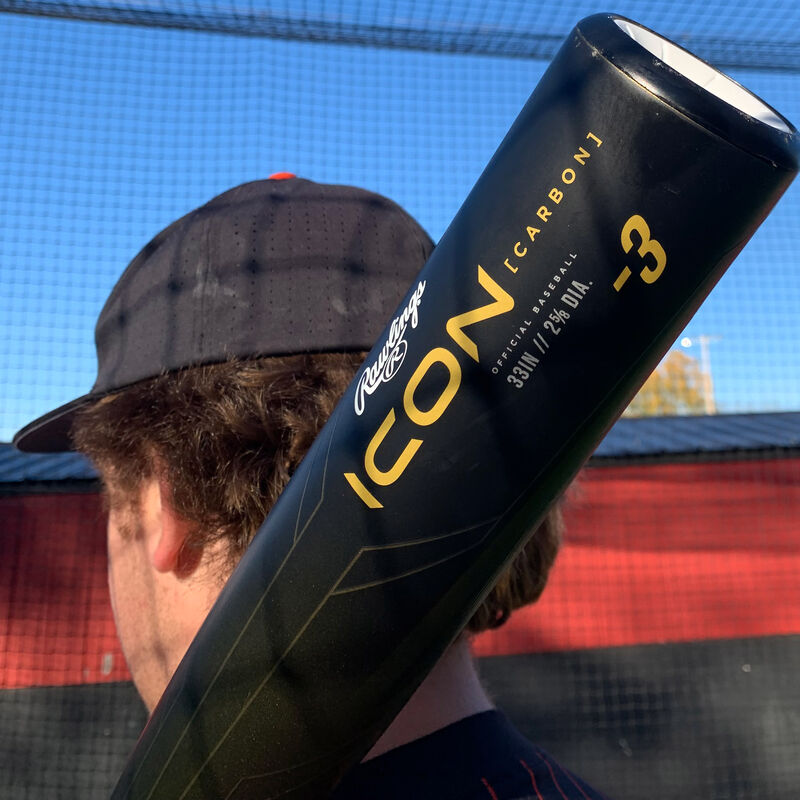 2023 Rawlings Icon BBCOR -3 Baseball Bat loading=