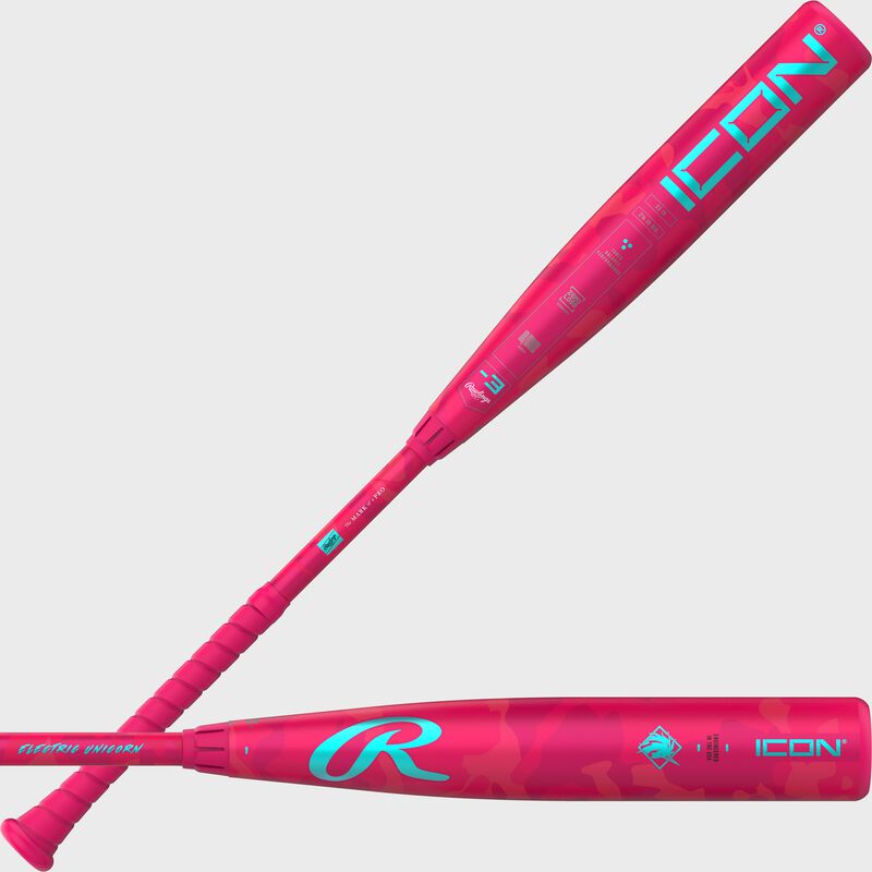 Rawlings Icon Electric Unicorn Limited Edition BBCOR Bat-3, 31 in loading=
