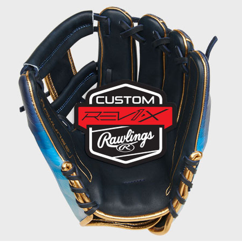 Rawlings REV1X Custom glove with the Custom Pro Shop Logo loading=