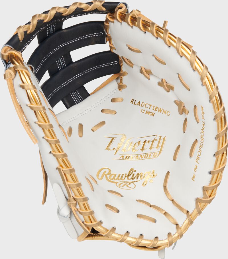 Liberty Advanced Color Series 13 in 1st Base Mitt, White/Navy, Left loading=