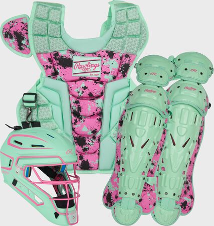 Limited Edition Mach Spatter Catcher's Gear Set, Adult, Intermediate, Youth